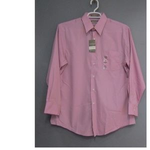 NEW Van Heusen Orchid Pink Dress Shirt 16 1/2